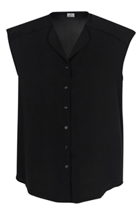 Shirt Biz Collection Womens LILY Short Sleeve Easy Care 100 Mechanical Stretch Polyester Blouse