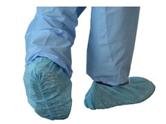 Disposable Boot covers Blue No slip 250 Pairs per carton