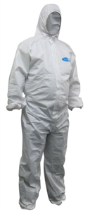 Overall Disposable Koolguard Microporous Laminated White Disposable Type 56 AntiStatic Particle  Splash Tight Coverall