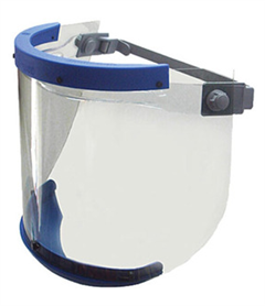 Faceshield Smoke Lens 10calcm2 with Chinguard