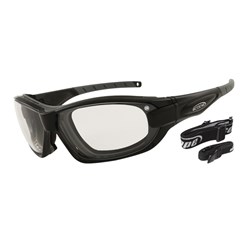 Spec GENISYS Titanium Clear Lens  Gasket Straps