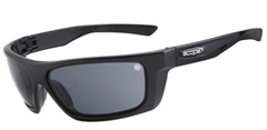 Spec FLASH Jet Black Gloss Frame AFAS Smoke Lens Safety Spec