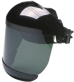 Faceshield MSA Black Eagle Complete with Clear Lens