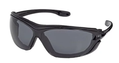 Spec Uvex Hunter Safety Spec with Foam Guard with Poly Carb Grey Lens AntiFog Coating on Both Sides of Lens Frame Colour Black