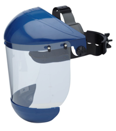 Faceshield Blue Eagle Clear Lense complete unit