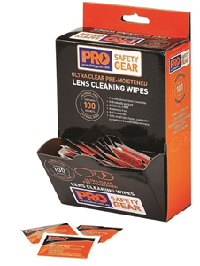 Lens Cleaning Wipes Alcohol Free  Box 100 