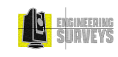 Embroidery Engineering Surveys Logo Front Centreon Caps  HatsGold Black  White Logo with WHITE TEXT