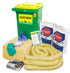 Refill Hazchem Kit for 240 Litre Prenco Spill KitBIN NOT INCLUDED