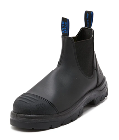 Boot Steel Blue Hobart Elastic Sided With Outer Bump Cap