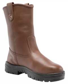 Boot STEEL BLUE Heeler Redwood Pull On Nitrile Sole