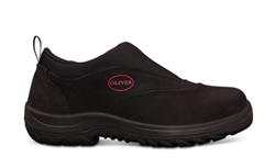 Shoe OLIVER SlipOn Sports Nubuck Fully Lined BLACK