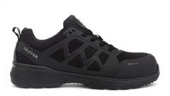 Jogger OLIVER Shoe Lace Up with Composite Toe BLACK