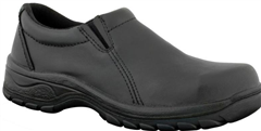 Shoe OLIVER Ladies Slipon Elastic Gusset Black