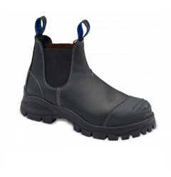 Boot Water Resistant Elastic Sided Black