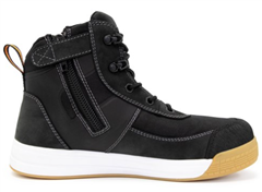 Boot Bison DUNE Low Cut Zip Sided Lace Up Safety Boot