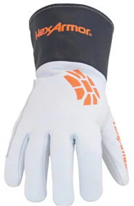 Glove Uvex HexArmor Chrome SLT 4062 Arc Flash Level 4  Leather Extended Cuff Glove