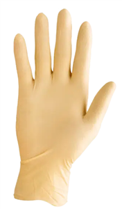 Glove Securitex POWDER FREE Latex Examination Gloves Natural Powder Free