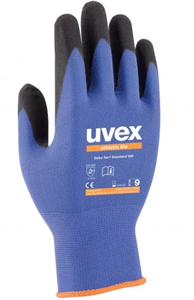 Glove Uvex Athletic Lite Breathable NBR Matt MicroFoam Palm Coat Providing Good Grip