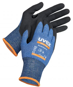 Glove Uvex Athletic B XP Excellent Cutting Protection with Reinforced Thumb Crotch  Breathable MicroFoam Coating