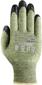 Glove ACTIVARMR  Comfortable Flame Resistant Glove Offering Advanced Arc Flash and Cut Protection  PowerFlex Latex Palm Coated Cut 5