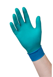 Glove MicroFlex Triple Layer High Chemical Protection Single Use Green Glove   Box 50 