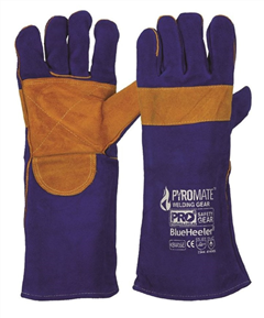 Glove Blue  Gold Kevlar     GWB163