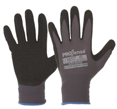 Glove Prosense Black Panther Latex Palm Glove