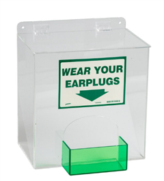 Dispenser Earplug Clear Perspex