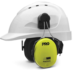 Earmuff Python Slimline Class 5  31dB Cap Attachment
