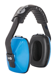 Earmuff Class 5 29dB Height Adjustable Low Profile Cups Padded Ribbed Headband Low Clamp Force for extended wear