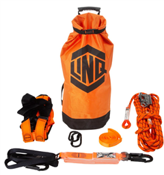 Roofers Kit LinQ H101Harness Lanyard15M RopeAnchor StrapBag
