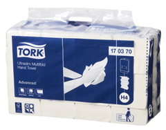 Hand Towel Tork Ultra Slim Mighty Fold l Towel 150 x 20 Adv H4  20 Rolls Per Carton