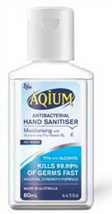 Hand Wash Gel Antibacterial Waterless Sanitiser  60ml