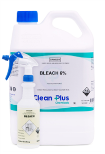 Disinfectant CLEAN PLUS Thick Liquid Gel Bleach 5L Bottle