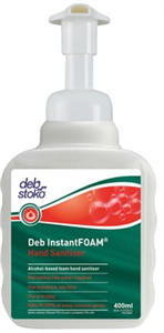 Hand Sanitiser Instant Foam 400ml  Pump Pack