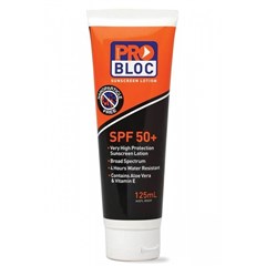 Sunscreen ProBloc 50  125ml Tube