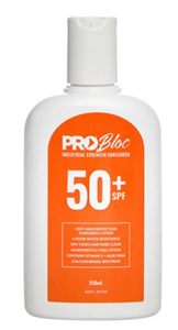Sunscreen ProBloc 50  250ml Bottle