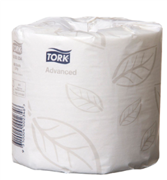 Toilet Roll Tork Advanced T4 2ply 400 Sheet Toilet Tissue 48 Rolls each roll wrapped