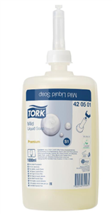 Tork Premium Liquid Soap Mild S1 1 Litre Refills  Ctn 6