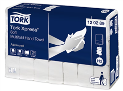 Paper Hand Towel Tork Express Soft Multifold  Interleaved 180 Sheets   Ctn 21 Roll 