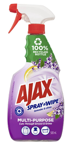 Spray  Wipe Ajax Lavender