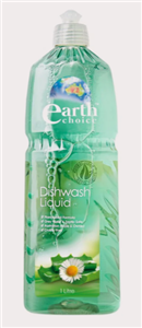 Dishwashing Liquid Earth Choice Aloe 1L P Bottle  9 per carton