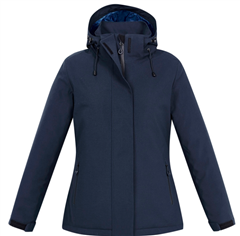 Jacket Eclipse Ladies Polyester Melange Shell Jacket with Breathable TPU Membrane Quilted Lining