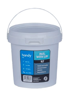 Bucket Handy Pail 1 Litre with Lid
