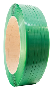 Strapping Heavy Duty 16mm x 09 x 1200Mtr Green Embossed PET Pallet Strapping