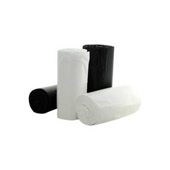 Bin Liner White Degradable 28L