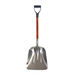 ShovelGrain Scoop Mulch Deep Head Timber Handle Poly DHandle