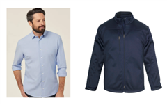 Mens Corporate Option 1 Mens Chambray Shirt and Mens Soft Shell Jacket