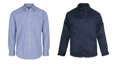 Mens Corporate Option 2 Mens Checked Shirt and Mens Soft Shell Jacket