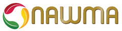 Embroidery NAWMA Logo Front Left Hand Side wearingUpper GarmentsRed Emerald White  Gold Logo